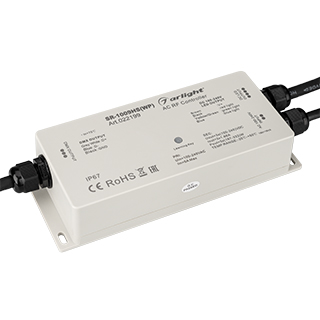 Контроллер SR-1009HSWP (230V, 3x1.66A) (Arlight, IP67 Пластик, 3 года) 022199