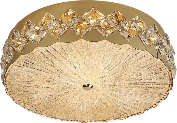 Потолочный светильник хрустальный Newport 8300 8300480 PL gold (8300_480_pl_gold)