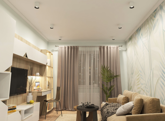 Накладной светильник светодиодный DK3090-WBWH (dk3090-wb_wh)