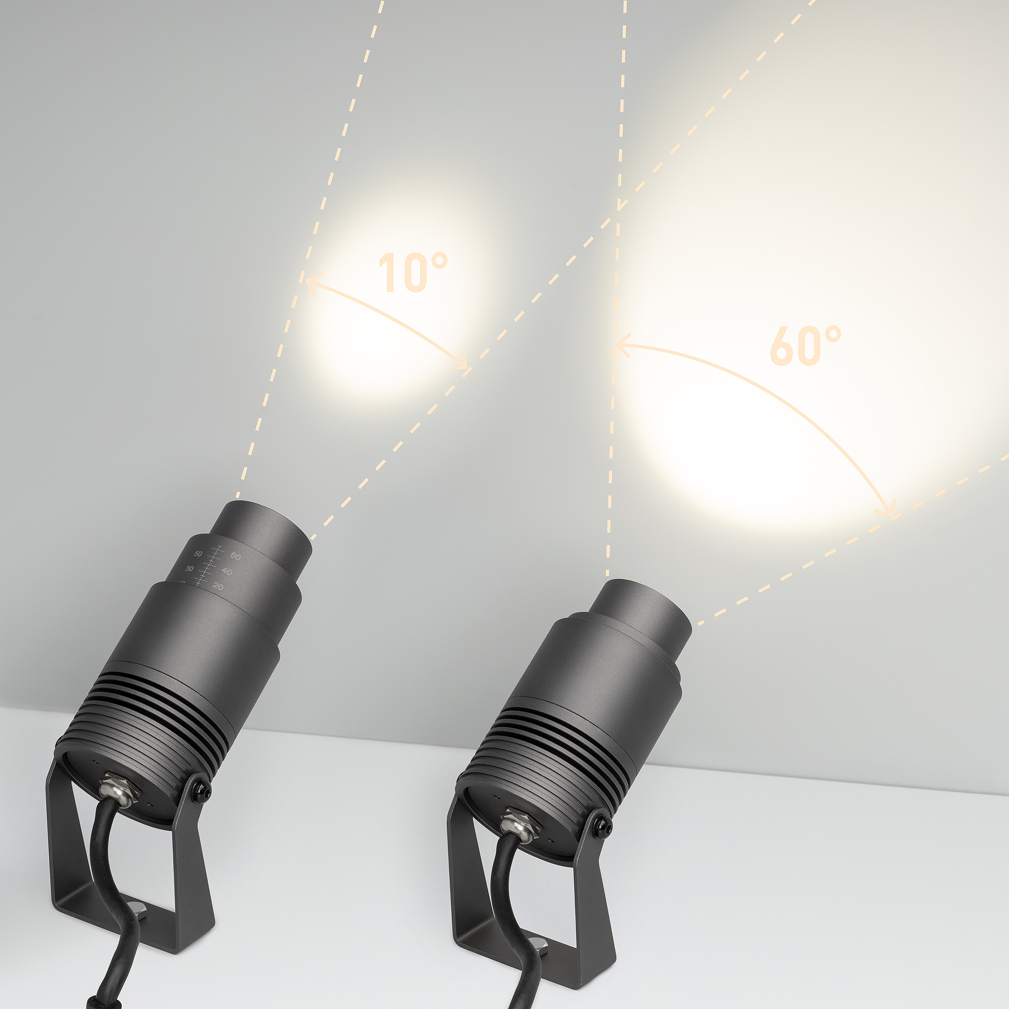 Светильник ALT-RAY-ZOOM-R61-12W Day4000 (DG, 10-60 deg, 230V) (Arlight, IP67 Металл, 3 года) 029700