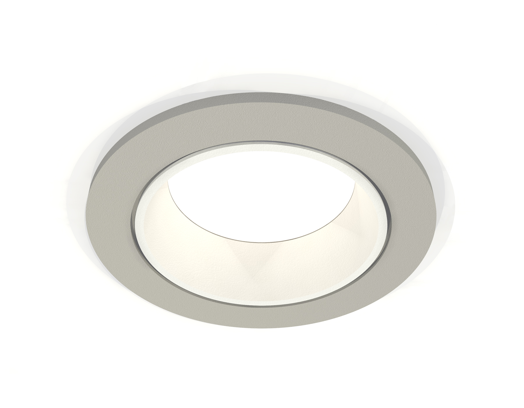 Комплект встраиваемого светильника XC6514001 SGR/SWH серый песок/белый песок MR16 GU5.3 (C6514, N6110)