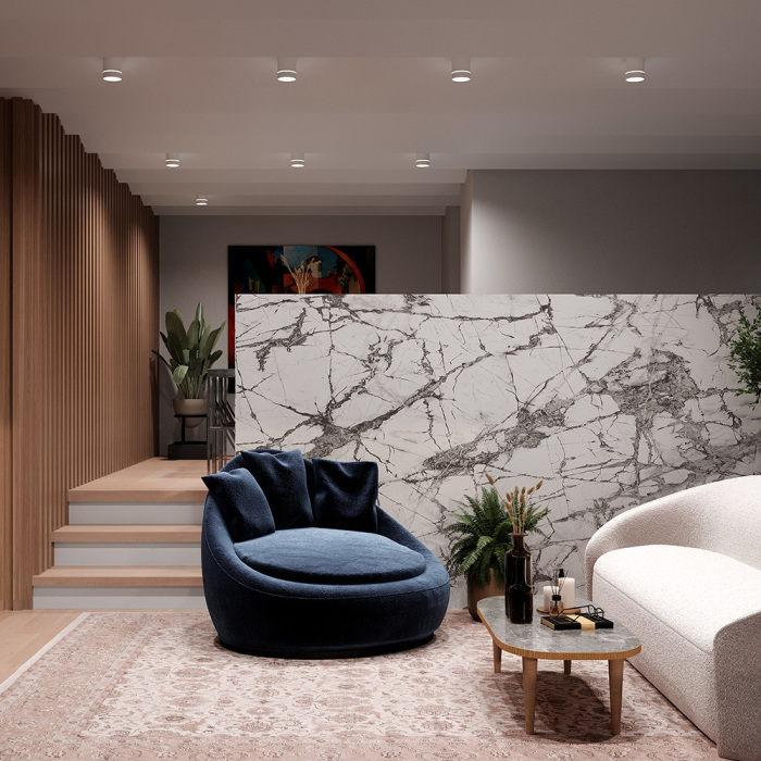 Накладной потолочный светильник Orlo 3000K 1x9Вт 120 LED Maytoni Technical C085CL-9W3K-W (c085cl-9w3k-w)