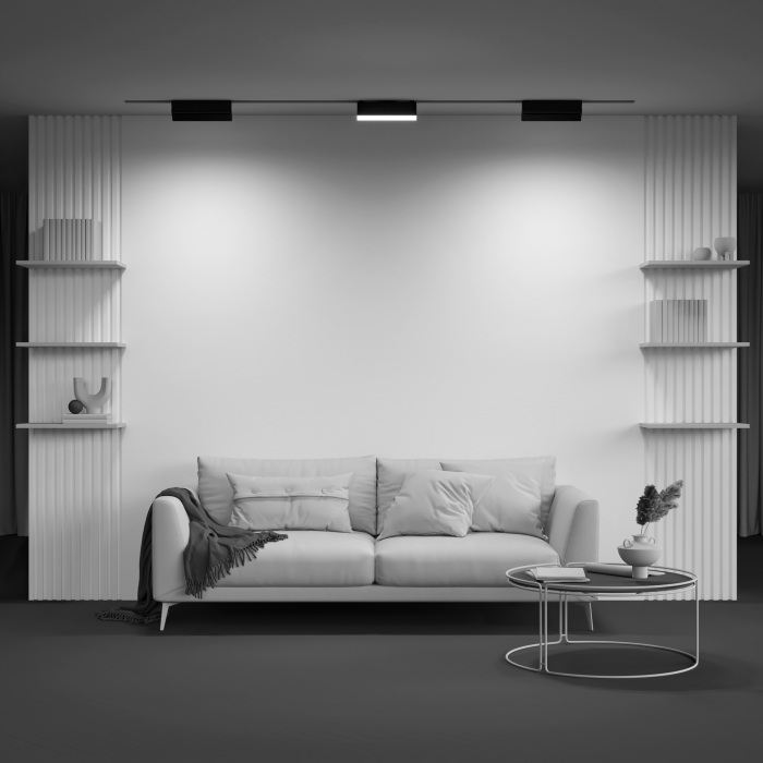 Трековый светильник Basis Gravity 4000K 20Вт 120 LED магнитный Maytoni Technical TR075-2-20W4K-B (tr075-2-20w4k-b)