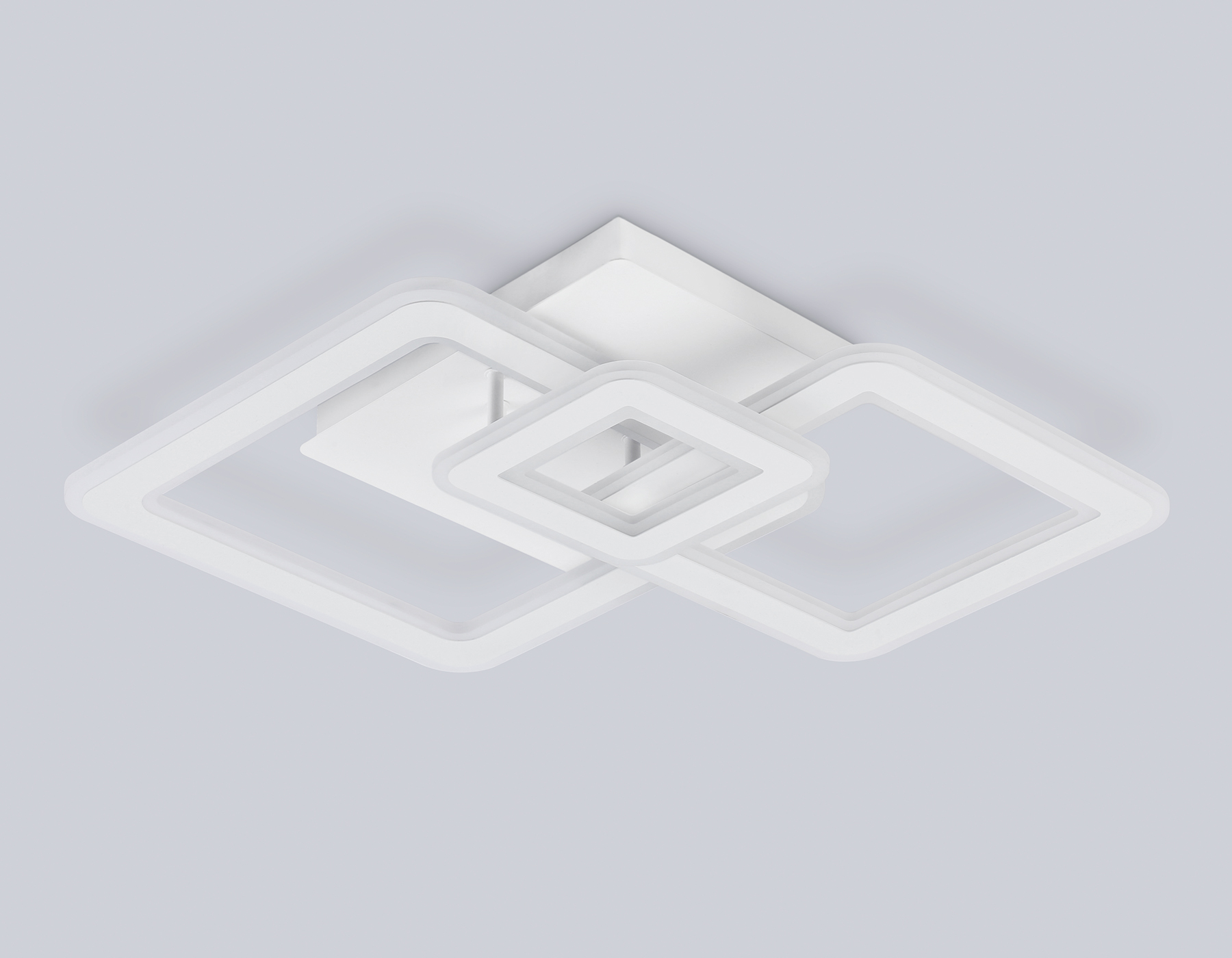 Потолочный светодиодный светильник с пультом FA862 WH белый 79W 505*470*95 (ПДУ РАДИО 2.4)