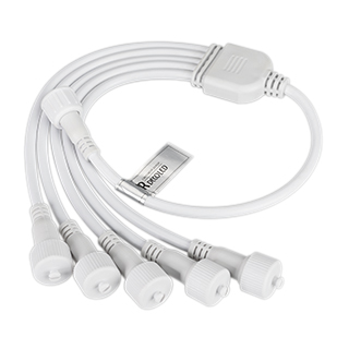 Коннектор питания ARD-CLASSIC-SYNC-RGB White (230V, 5 ports) (Ardecoled, Закрытый) 031805