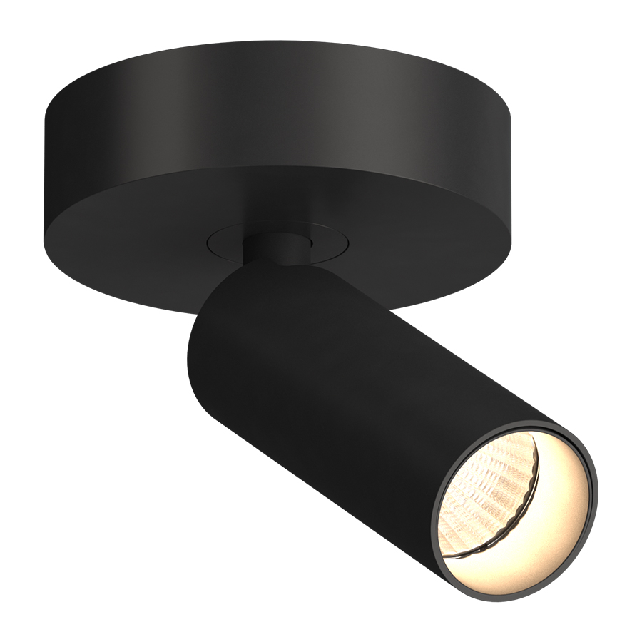 Накладной поворотный светодиодный светильник Ledron SAGITONY R1 S40 Dim Black (2496)