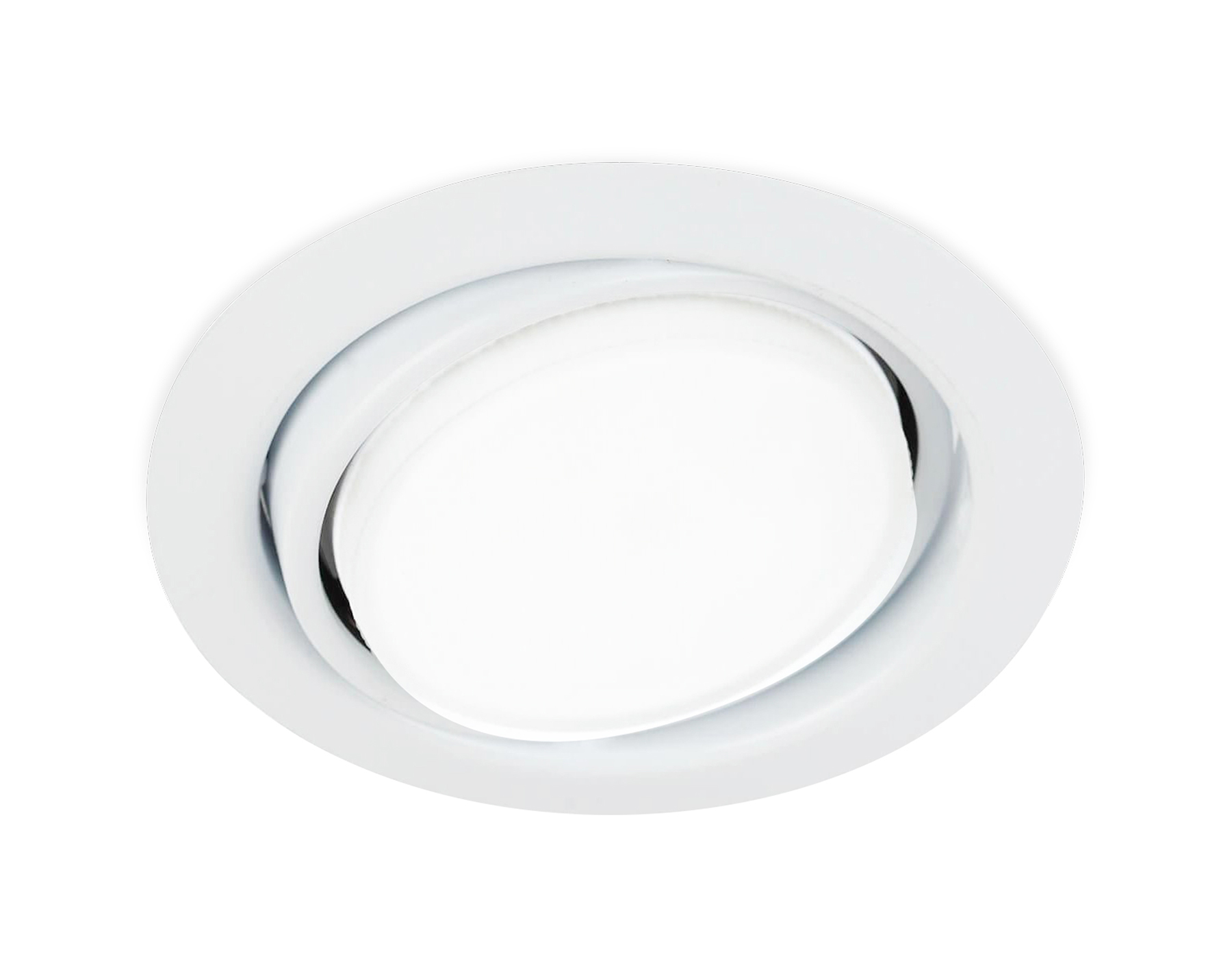 Встраиваемый потолочный точечный светильник GX53 G103 WH белый GX53 D120*40