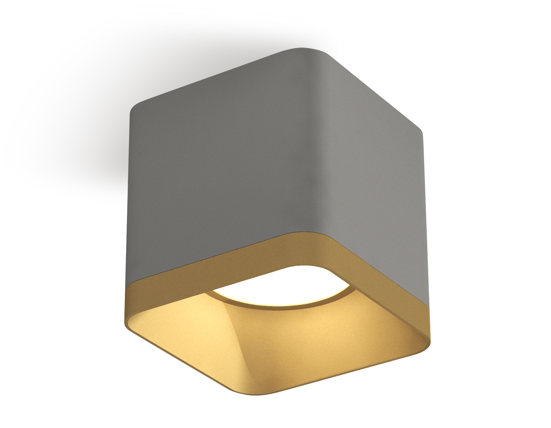 Комплект накладного светильника XS7807004 SGR/SGD серый песок/золото песок MR16 GU5.3 (C7807, N7704)