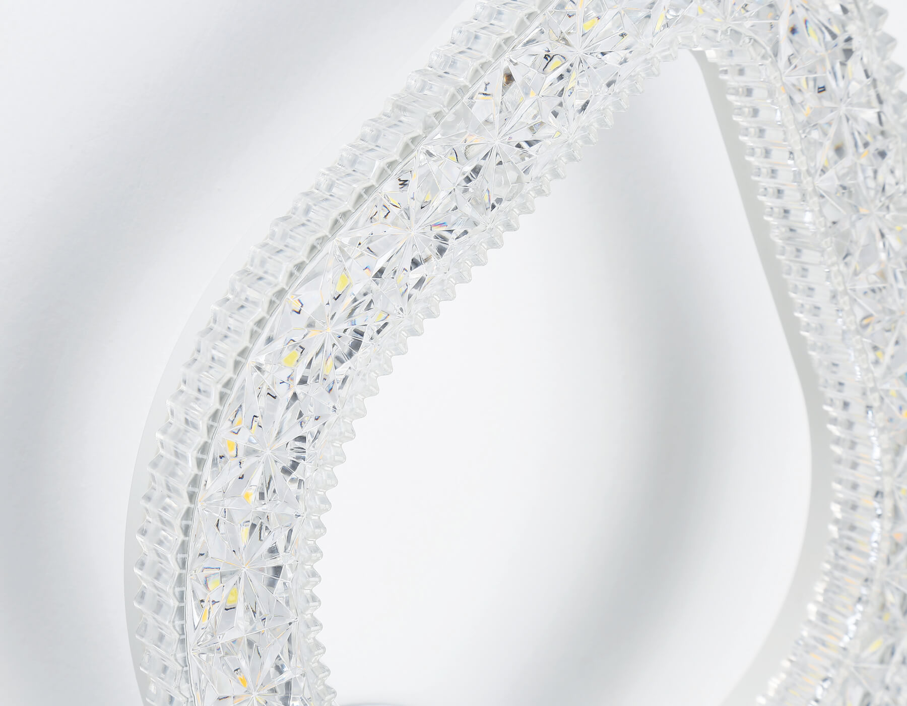 Потолочный светодиодный светильник с RGB подсветкой и пультом FA3925/5 WH белый 100W 3000K/4200K/6400K+RGB D570*80 (ПДУ РАДИО 2.4G)