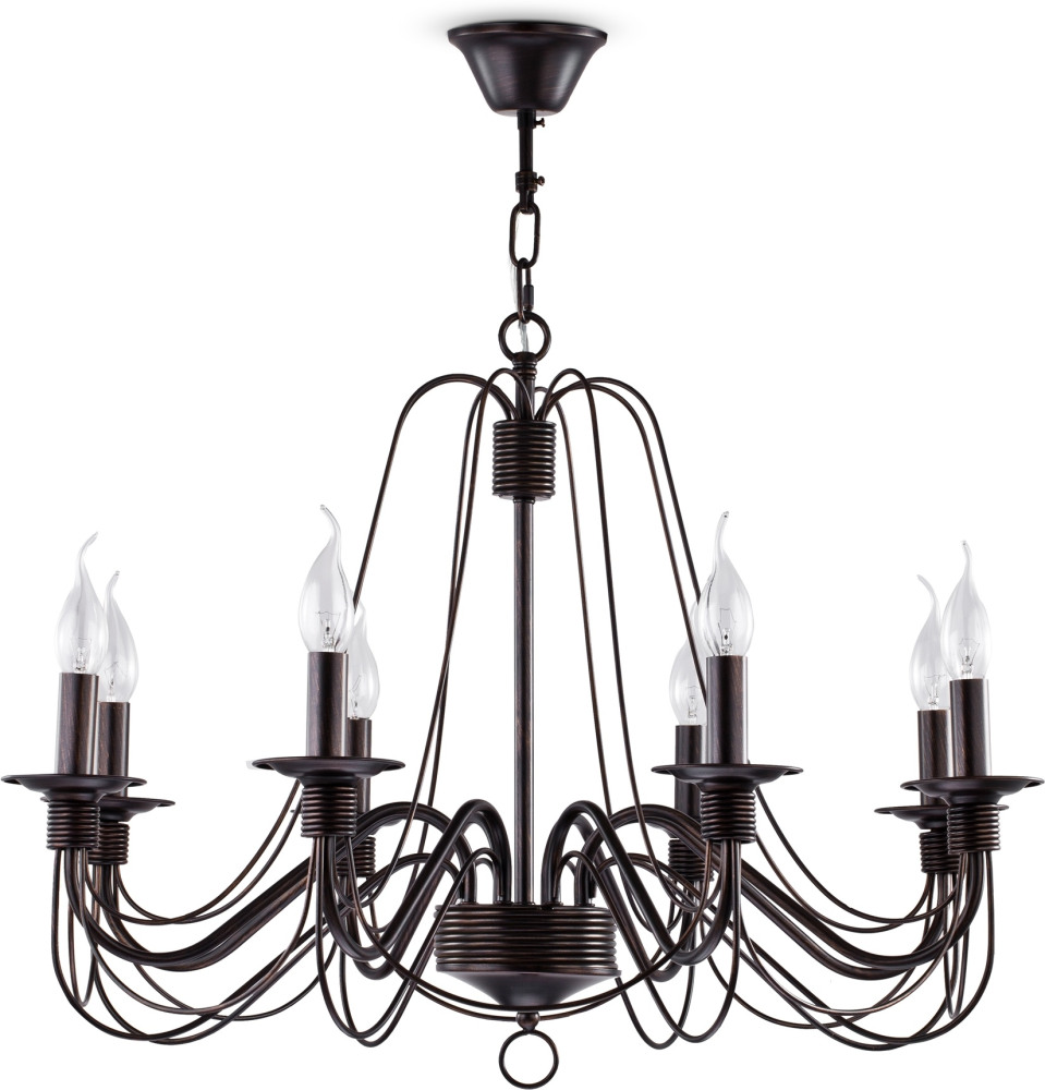 Подвесная люстра Velia FR2046-PL-08-BR (fr046-08-b)