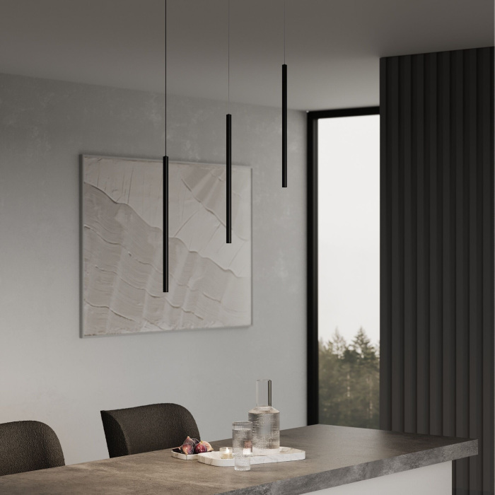 Подвесной светодиодный светильник Elektrostandard Flinn 50263 LED 4W 4000К черный (a066779)