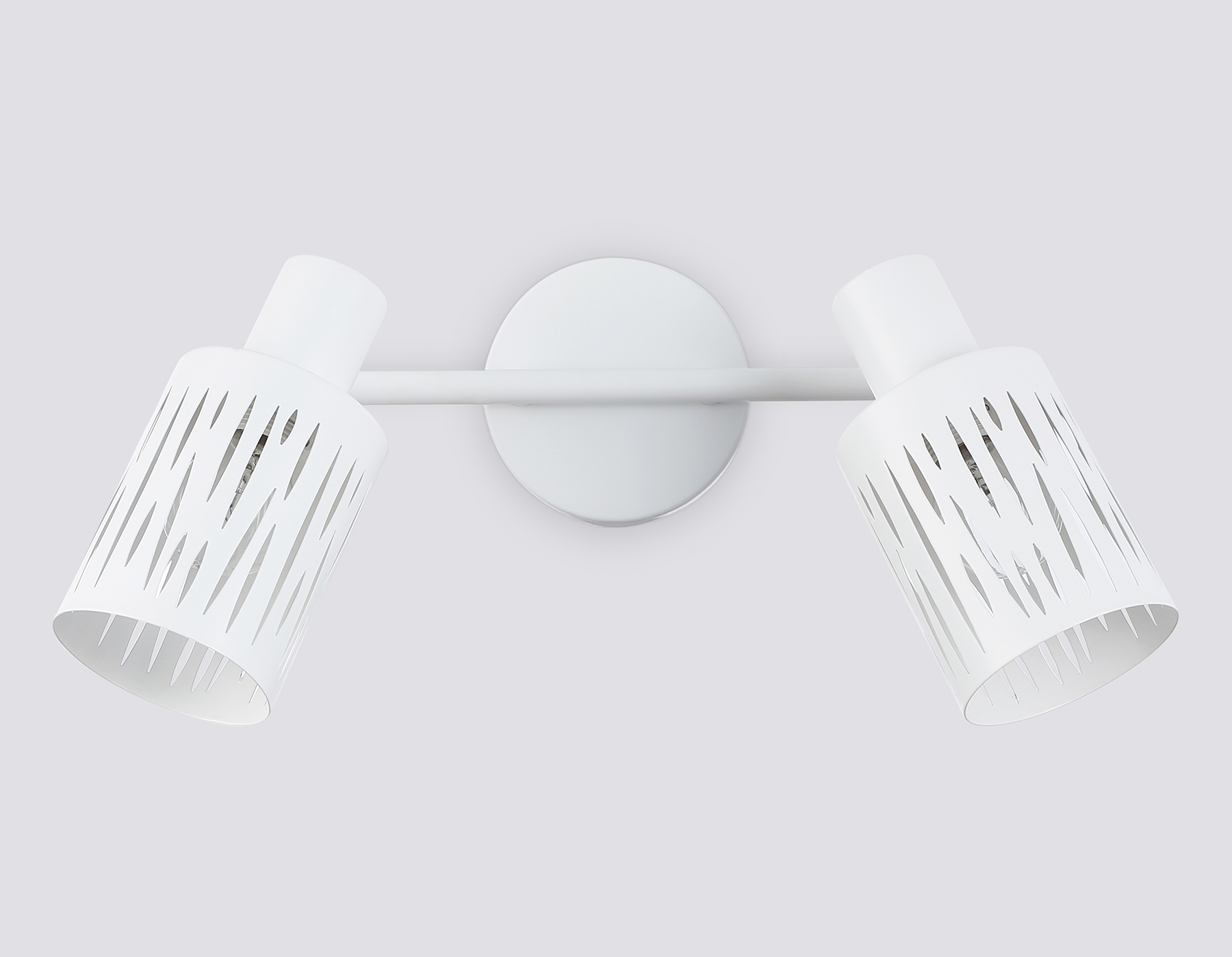 Настенно-потолочный спот в стиле лофт TR8664/2 WH белый E14/2 max 60W 360*100*190