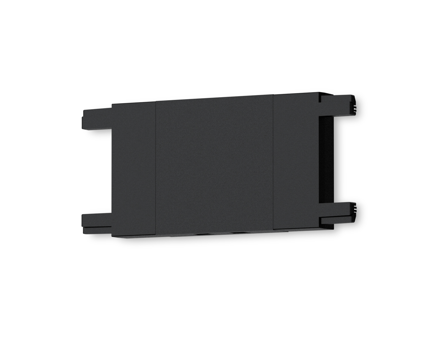 Коннектор прямой для накладного шинопровода Magnetic Ultra Slim GV1109 BK черный прямой коннектор для накладного шинопровода 46*26*26