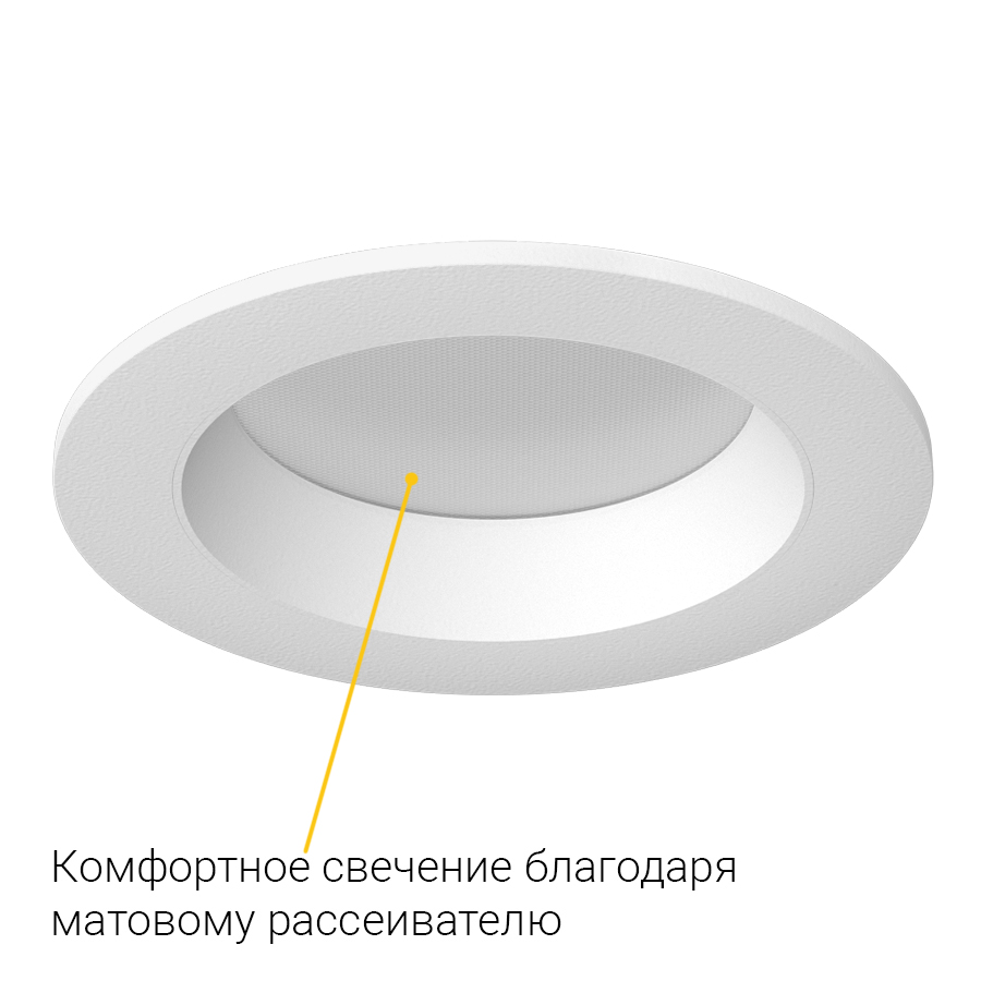 Встраиваемый светодиодный светильник Ledron DL73026-357W (2299)
