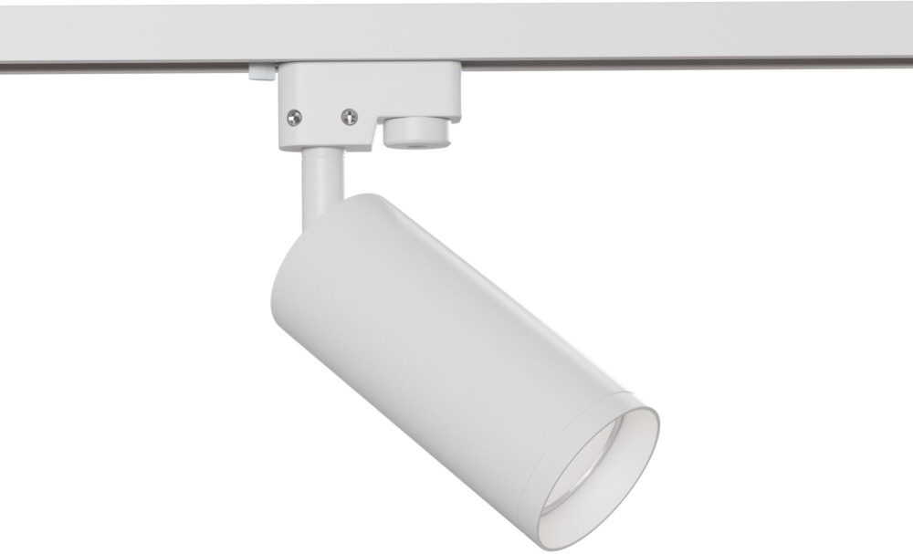 Трековый светильник Focus Unity GU10 50Вт однофазный Maytoni Technical TR004-1-GU10-W (tr004-1-gu10-w)