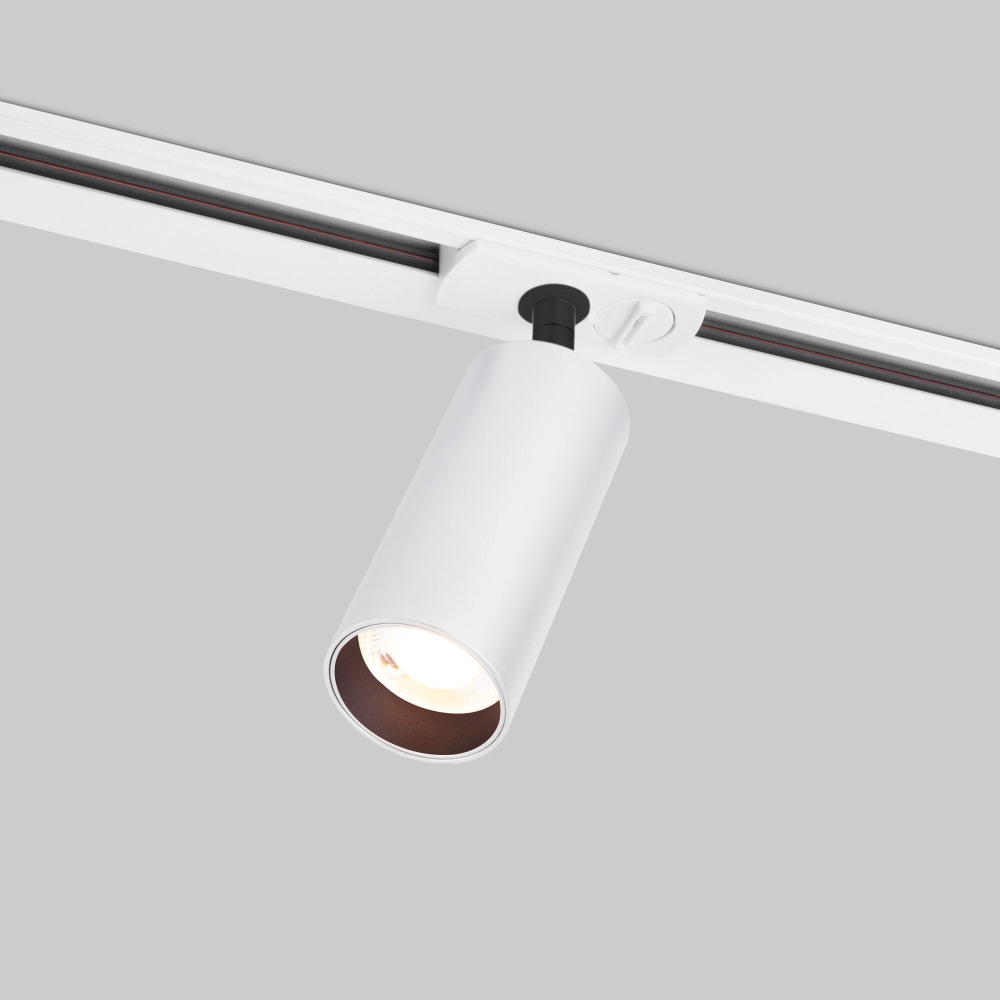 Трековый светильник Diffe белыйчерный10W 4200K 8515201 однофазный (electrostandart_a058240)