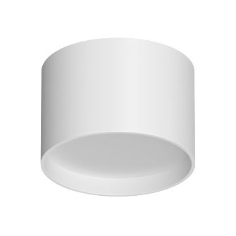 Накладной светодиодный светильник DRUM White (9956)