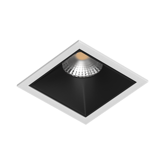 Встраиваемый светильник под сменную лампу Ledron RISE KIT1 White-Black (2446)