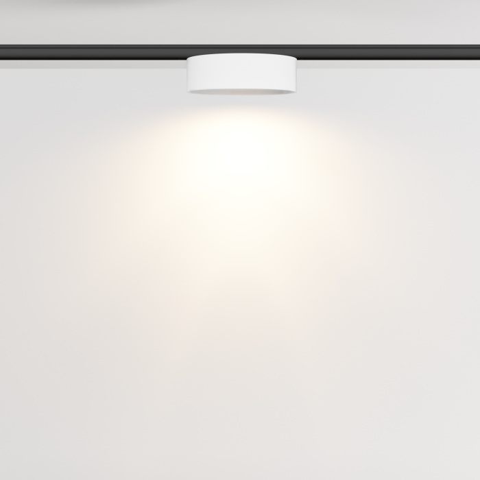 Трековый светильник магнитный 12W 24V Maytoni Zon TR189-1-12W3K-BW (tr189-1-12w3k-bw)