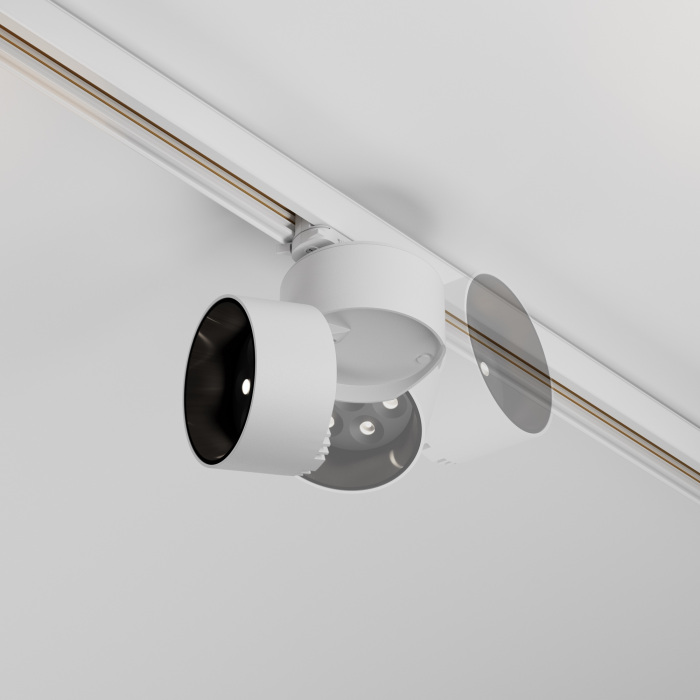 Трековый светильник трехфазный 15W 220V Maytoni Alfa TR199-3-15W4K-M-W (tr199-3-15w4k-m-w)