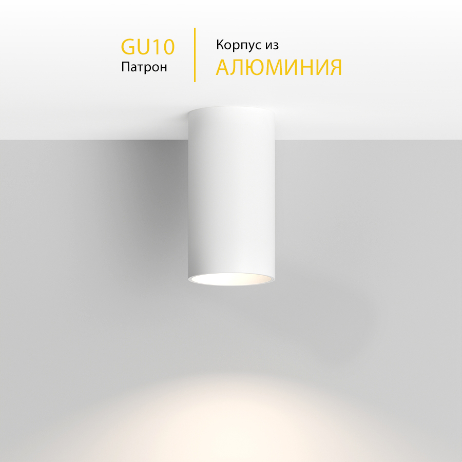 Накладной светильник под сменную лампу Ledron MJ-1179 White (2824)