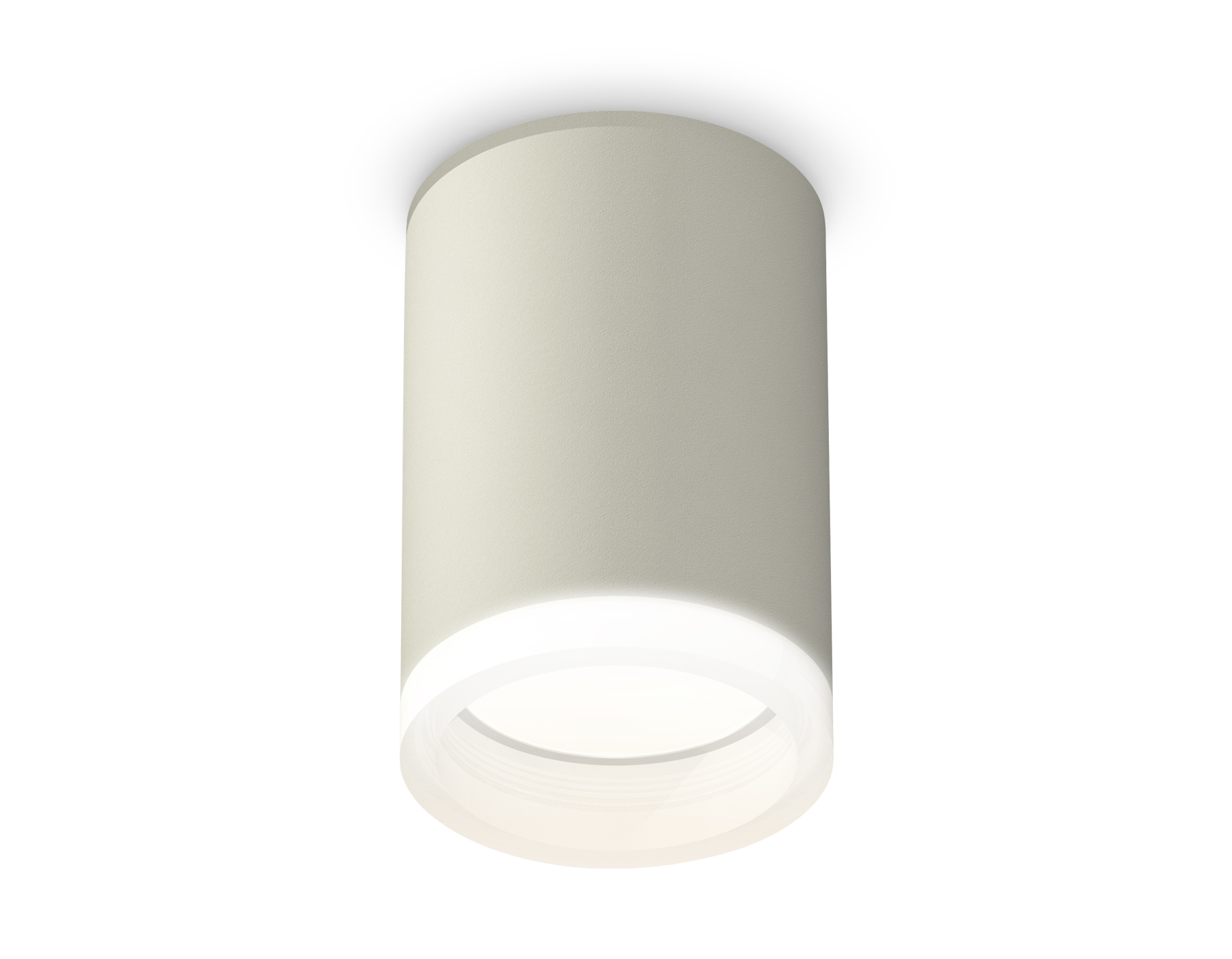 Комплект накладного светильника с акрилом XS6314040 SGR/FR серый песок/белый матовый MR16 GU5.3 (C6314, N6245)