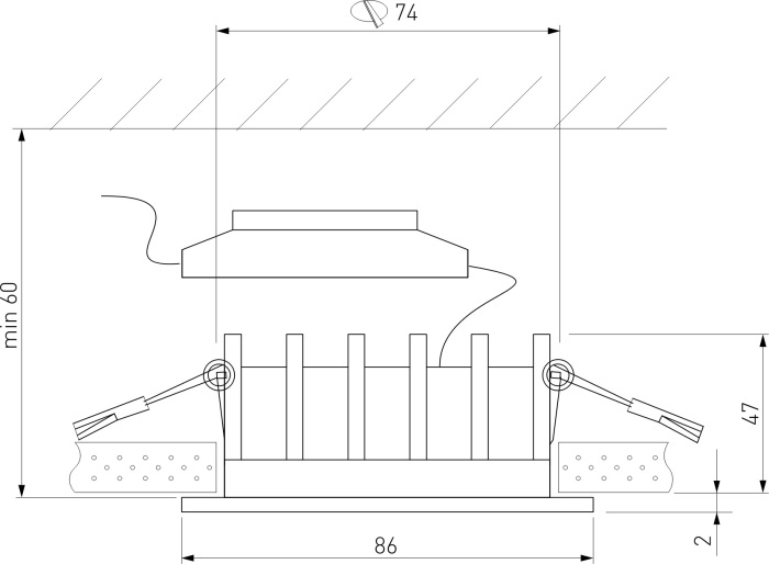 Светильник встраиваемый светодиодный Elektrostandard Combi 10W 4000K белый 25067LED (a069005)