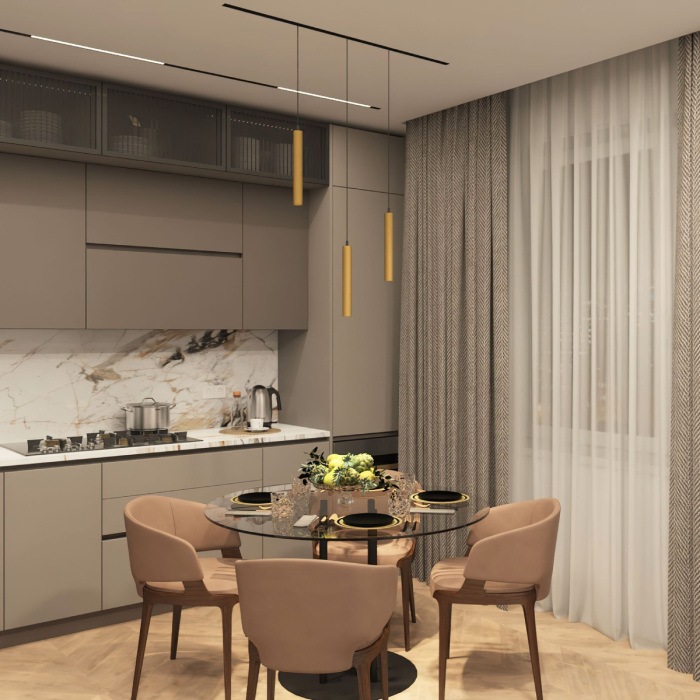 Трековый светильник однофазный Smart Spot DK8008-BG (dk8008-bg)