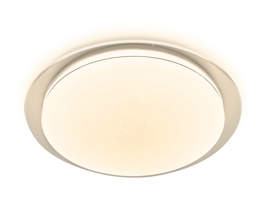 Потолочный светодиодный светильник с пультом FF48 WH белый 72W D570*75 (ПДУ ИК)