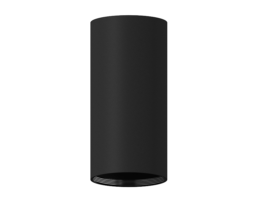 Корпус светильника накладной для насадок D70mm C7443 SBK черный песок D70*H150mm MR16 GU5.3