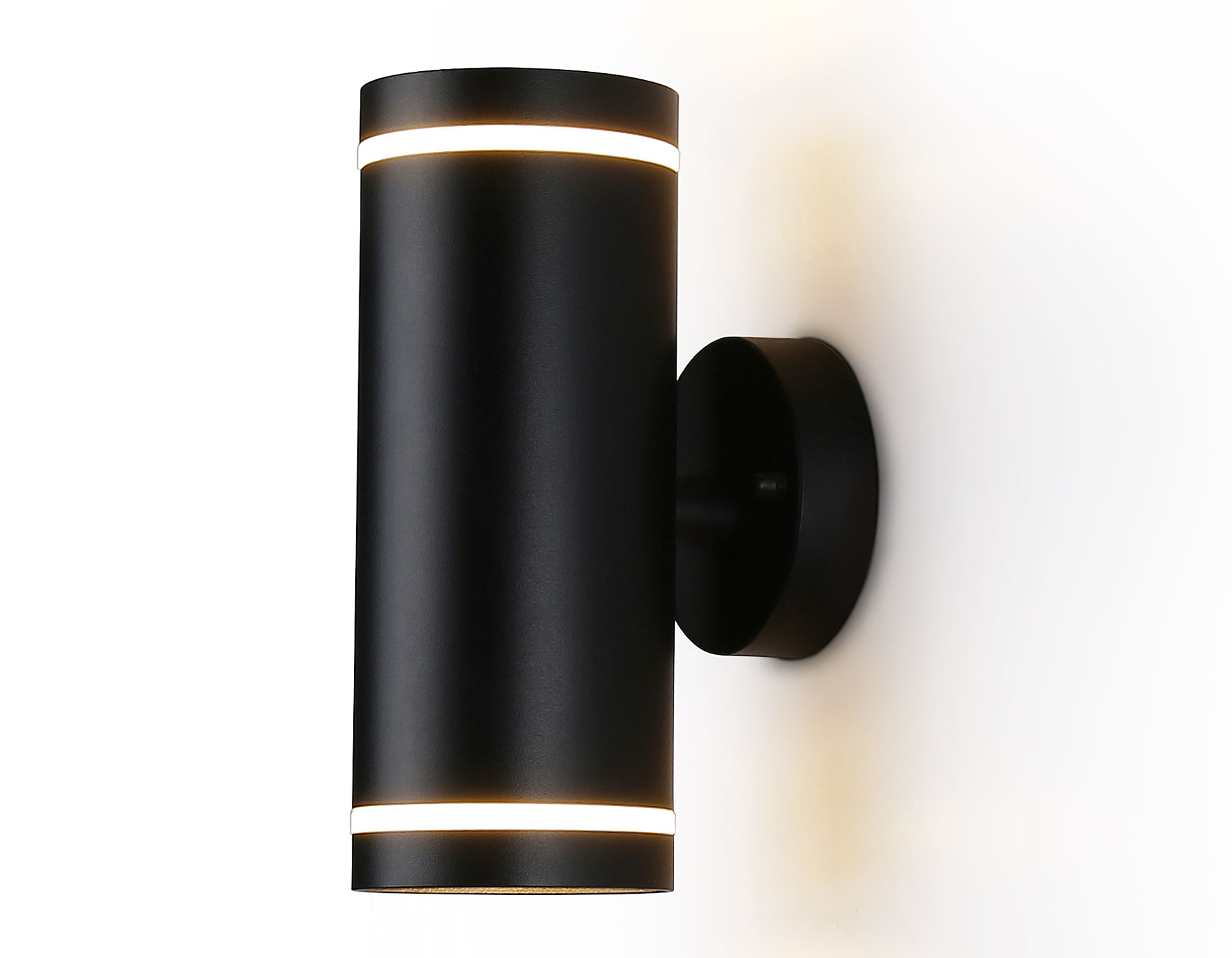 Уличный настенный архитектурный светильник ST3333/2 BK черный IP54 GX53/2 max 15W 210*85*125