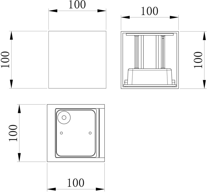 Архитектурная подсветка светодиодная Fulton O572WL-L20W3K IP54 (o572wl-l20w3k)