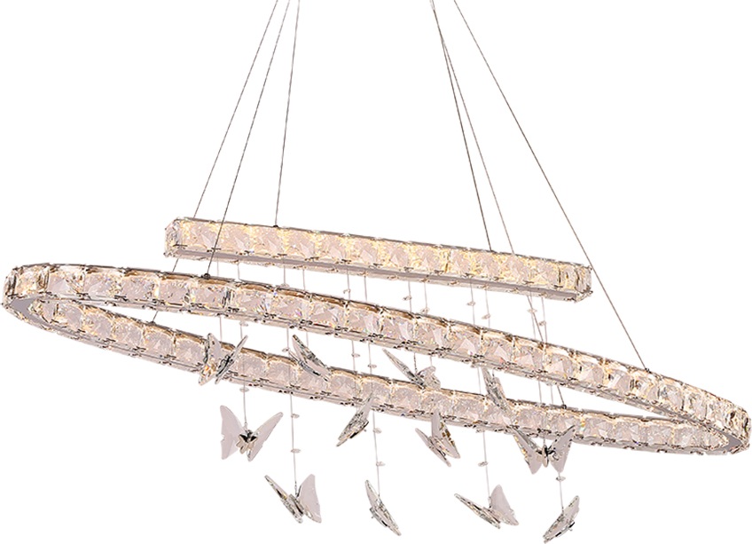 Подвесной светильник светодиодный Newport 8120 8120120 oval chrome (8120_120_oval_chrome)