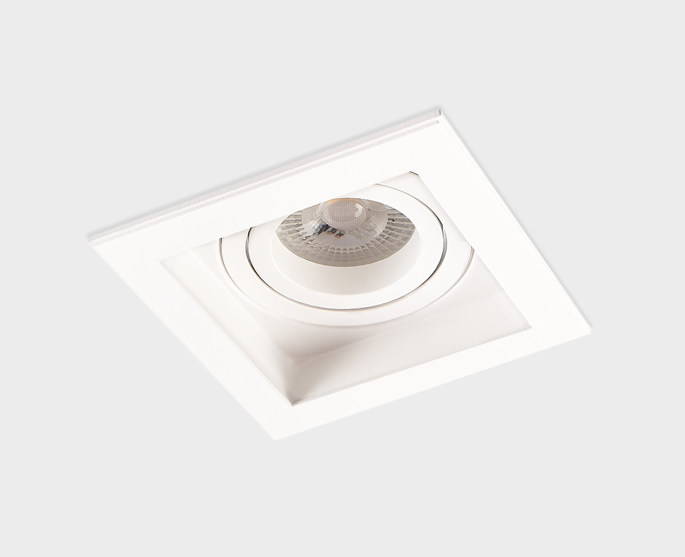 DY-1681 белый светильник встраиваемый