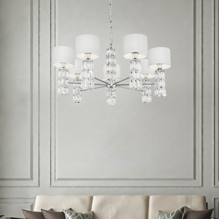 Подвесная люстра Talento DIA008PL-07CH (dia008pl-07ch)