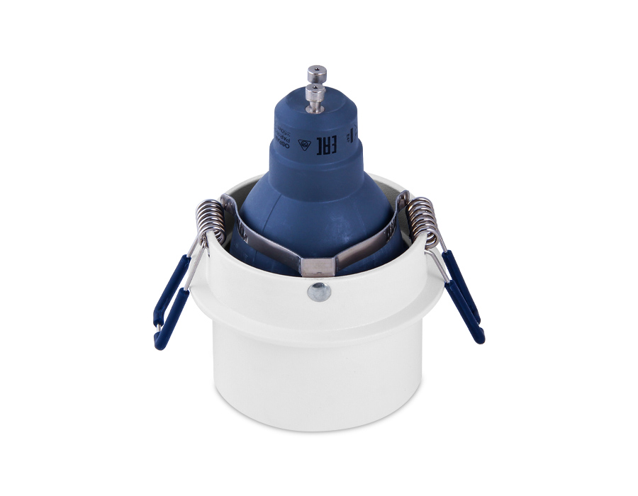 Встраиваемый точечный светильник MR16 TN201 WH/GD белый/золото GU5.3 D68*55