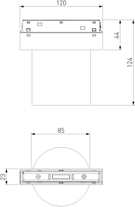 Трековый светильник магнитный Elektrostandard Slim Magnetic 8505301 10W 4200K Orsa (electrostandart_a063494)