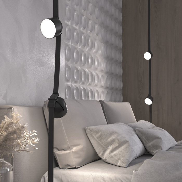 Трековый светильник Maytoni Cup Parity TR124B-12W4K-B 48V 4000K 12Вт черный (tr124b-12w4k-b)