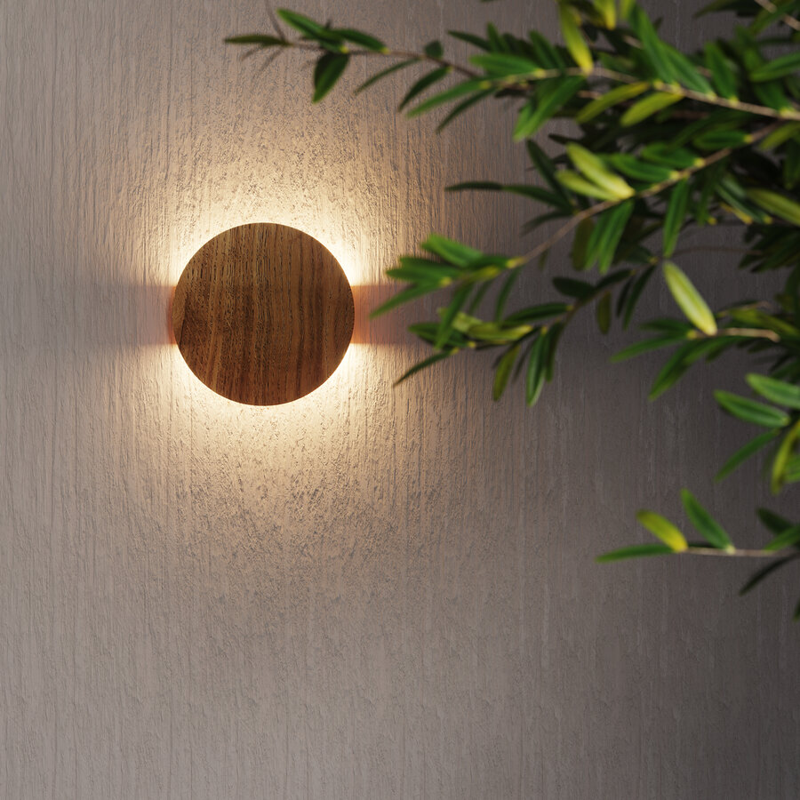Встраиваемый светодиодный светильник для стен и ступеней Ledron ODL044 Wooden (4541)