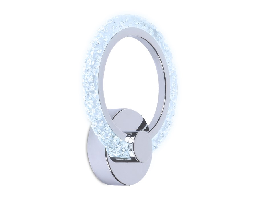 Настенный светодиодный светильник FA415 CH хром 6400K/3000K/4200K 12W 230*190*60