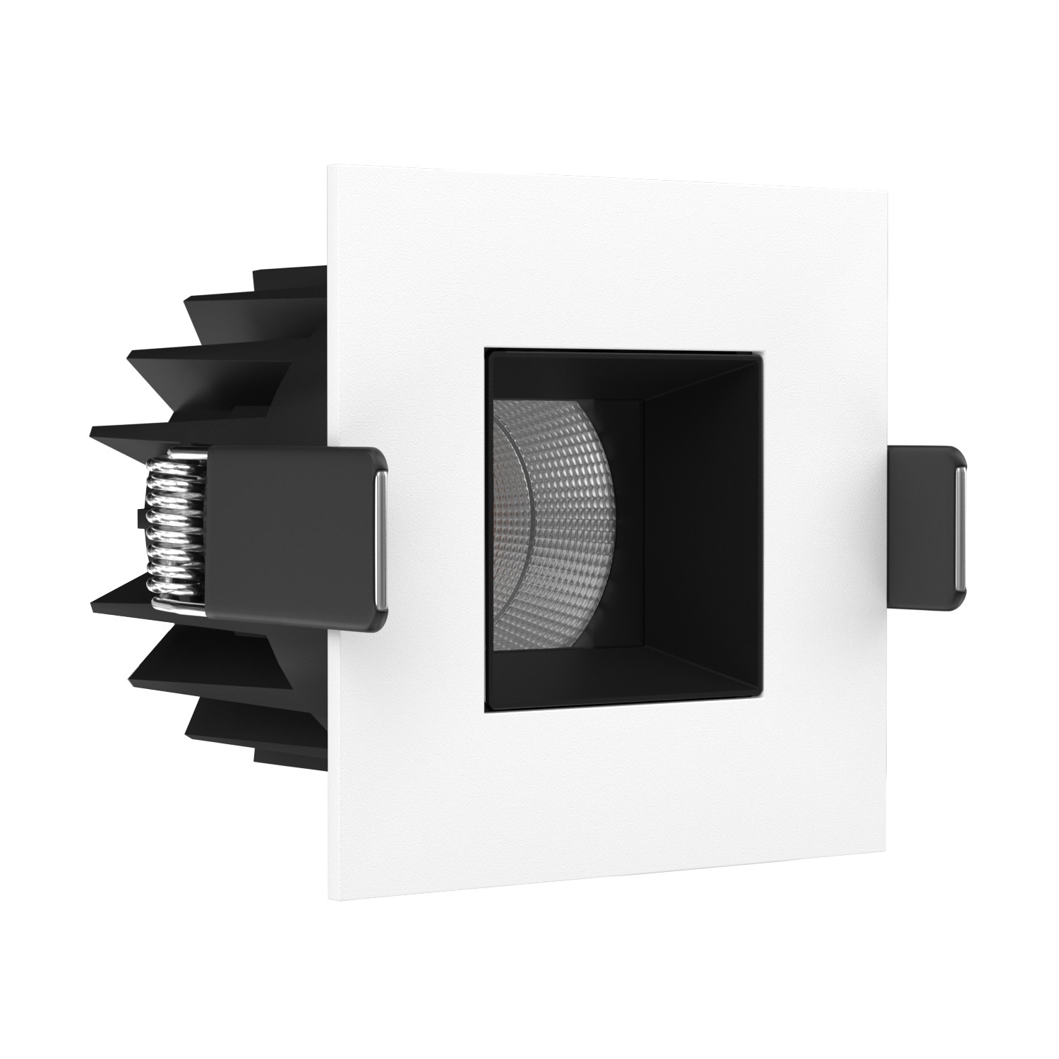 Встраиваемый светодиодный светильник Ledron FAST TOP SQ MINI White-Black (2270)