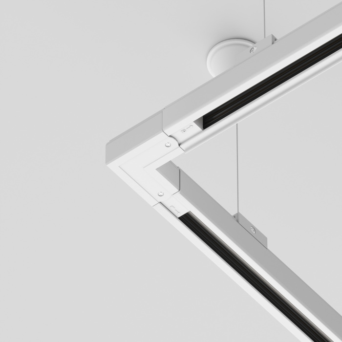 Коннектор угловой внутренний Trinity белый трехфазный Maytoni Technical TRA005CL-31W-R (tra005cl_31w_r)