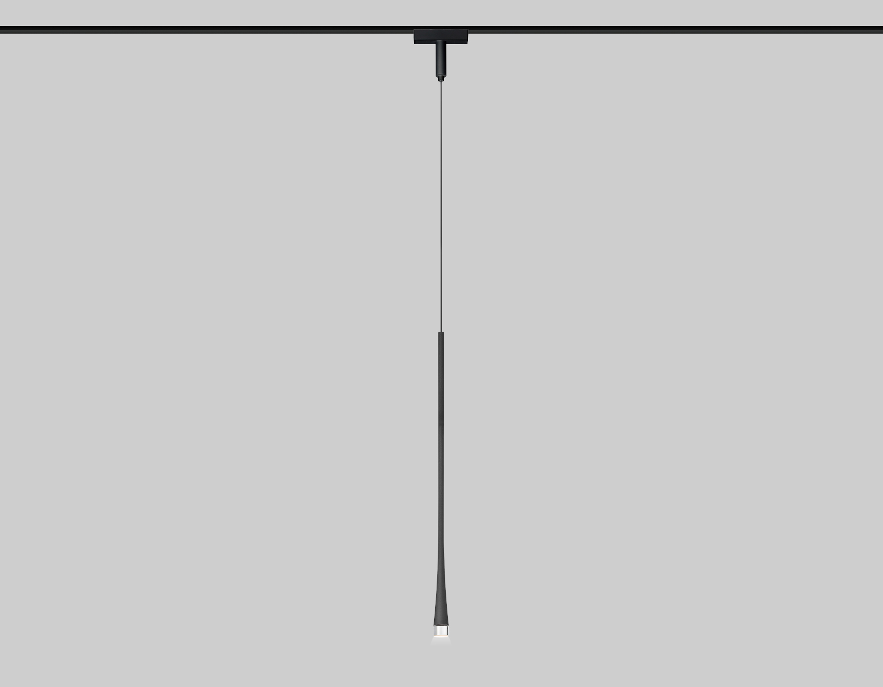 Светильник светодиодный трековый для шинопровода Magnetic Ultra Slim GV1637 BK черны IP20 6W 4200K 48V 38° D36*1500