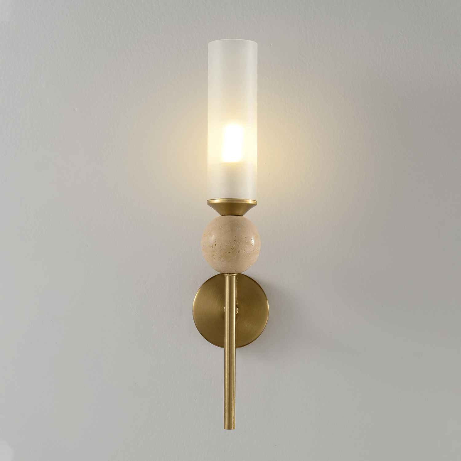 Бра Crystal Lux SIMPLY AP1.1 BRASS