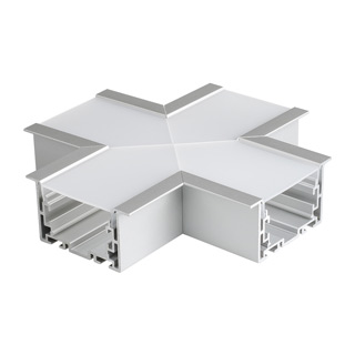 Угол S2-LINIA69-F-X90 крестовой (Arlight, Металл) 021281