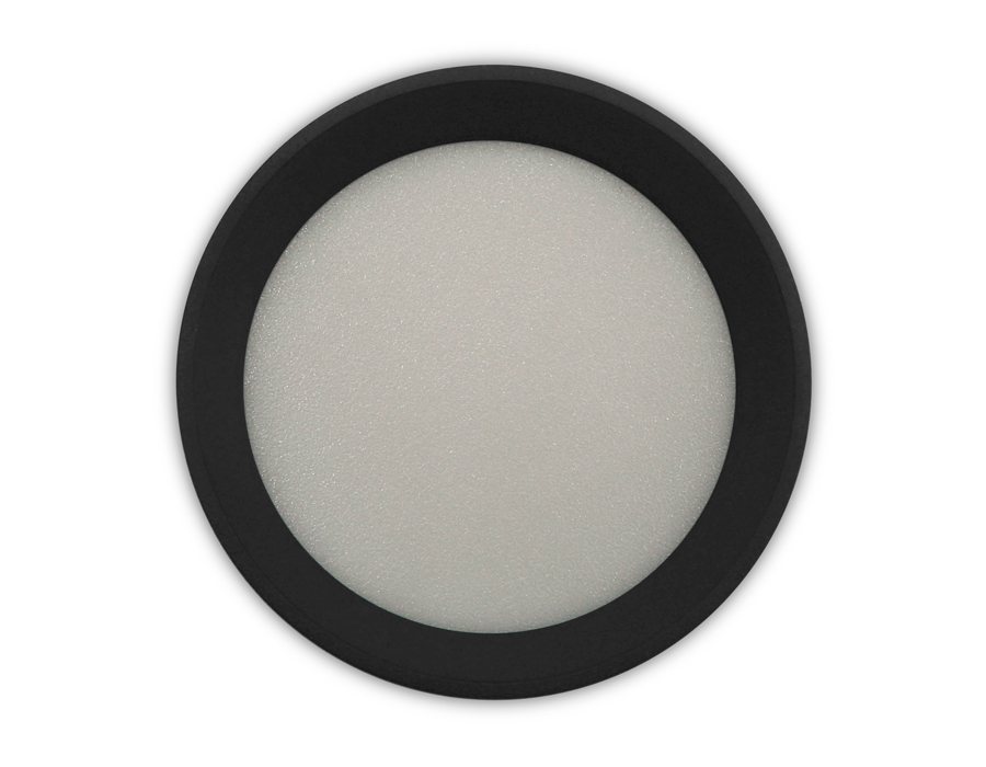 Накладной светодиодный точечный светильник TN281 SBK черный песок LED 4200K 9W D80*100