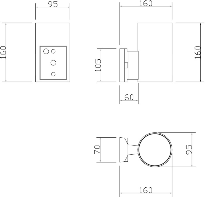 Архитектурная подсветка Rando O419WL-01B IP 54 (o419wl-01b)