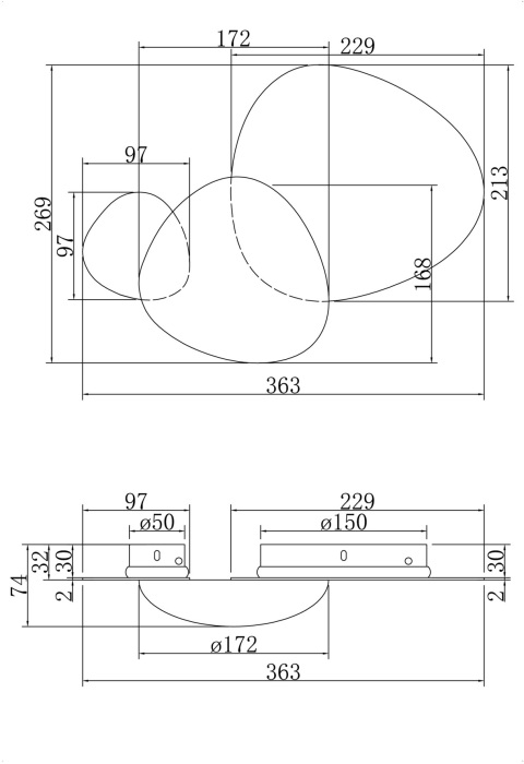 Бра светодиодное Jack-stone MOD314WL-L8G3K (mod314wl-l8g3k)