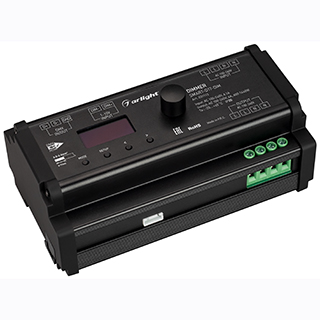 Диммер SMART-D17-DIM (230V, 6A, TRIAC, DIN, 2.4G) (Arlight, IP20 Пластик, 5 лет) 031113