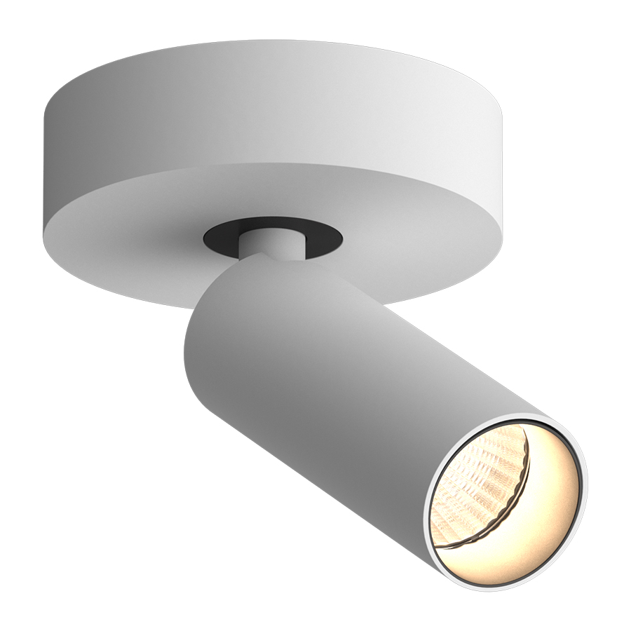 Накладной поворотный светодиодный светильник Ledron SAGITONY R1 S40 Dim White-Black 4000K (10849)